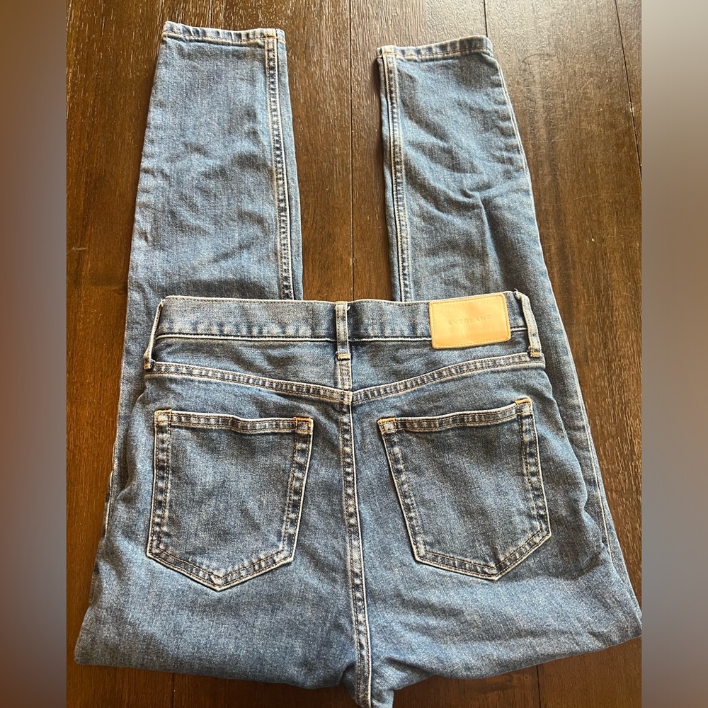 Everlane Women's Skinny Jeans in Light Blue Denim